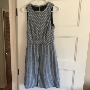 J. Crew Linen Dress with pockets